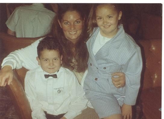 Marie, Nic and Michael on his Communion Day