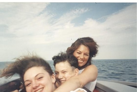 Aagh! On a speedboat, Scarborough '95