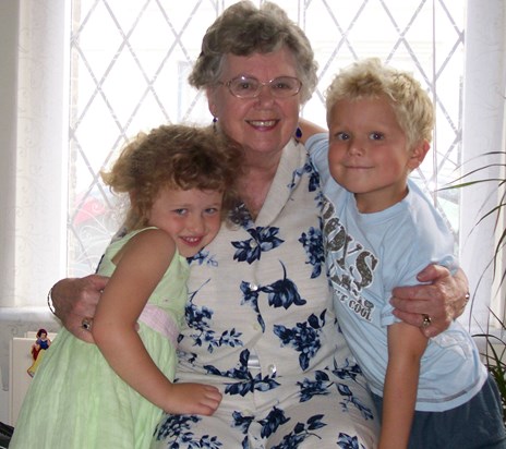 Harry and Laura with Great Grandma