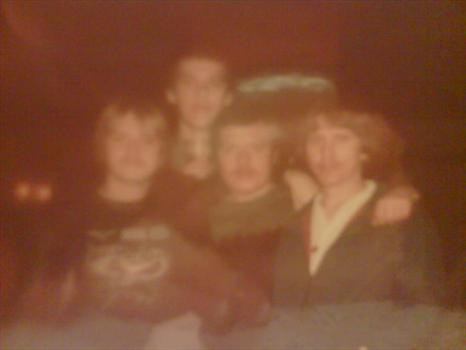 dad with mates back in the day
