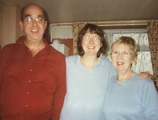 Paul with Cathy and her elder sister