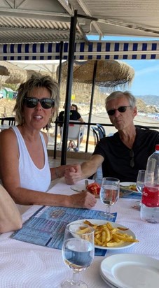Happy times in Spain with Simon and Sue