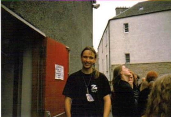 Backstage at Southside, 1994