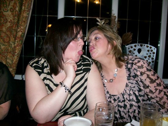 Me & Sandra Having a great laugh on her Engagement xx