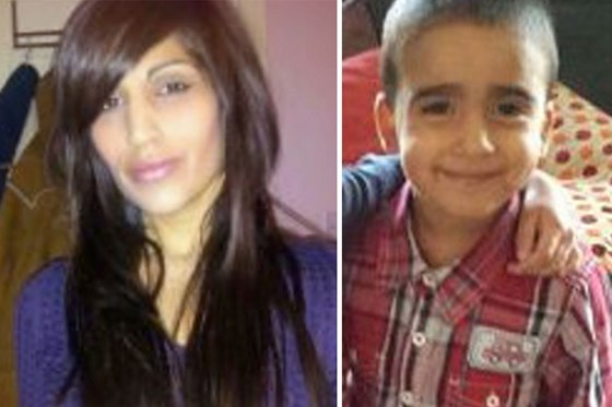  Mikaeel Kular and his mother