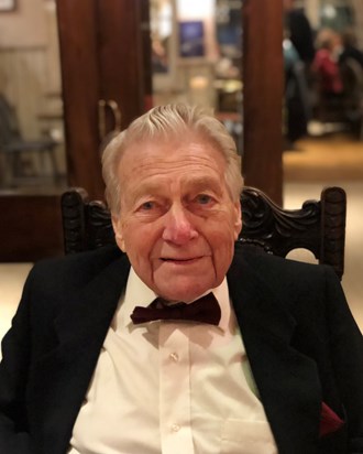 Brian at his 90th birthday celebration, 2022