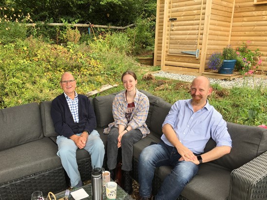 Relaxing on the Gin Terrace 