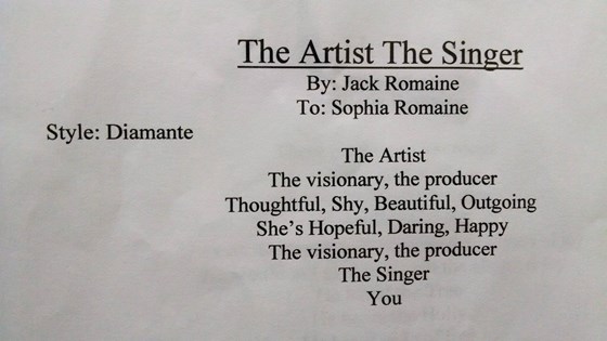 Sophia's Poem