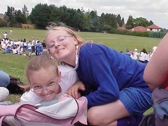 Meand Naomi @ sports day Maiden beech xx