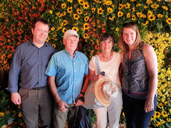 Family trip to Chelsea Flower Show, 2019