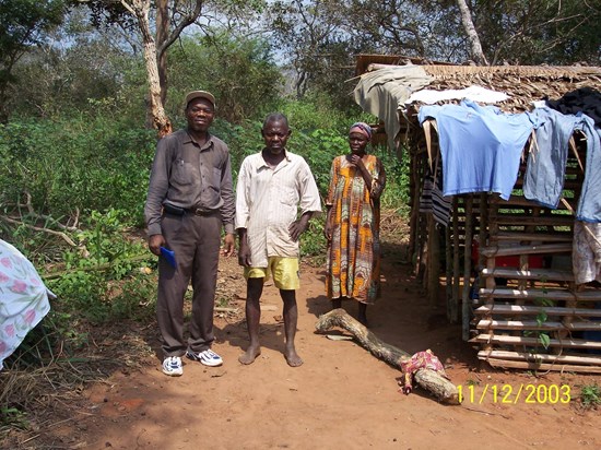 Edet in Pygmie village of Mokekele, Central African Republic, 2007