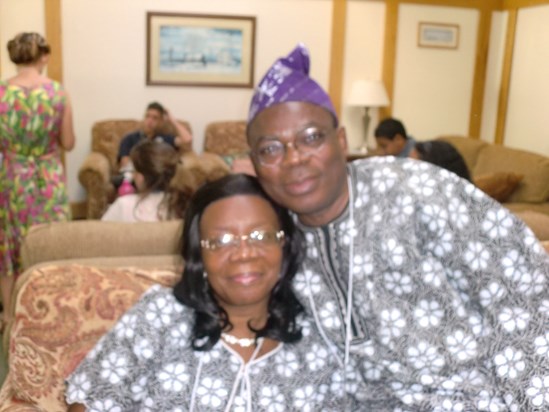 Edet and his beloved wife, Ann at an LWM Family Retreat