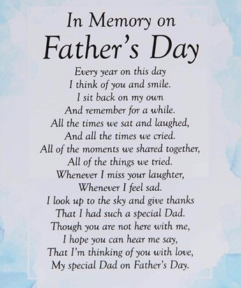Happy heavenly fathers day Dad love and miss you always my favourite angel 🧡💙🧡