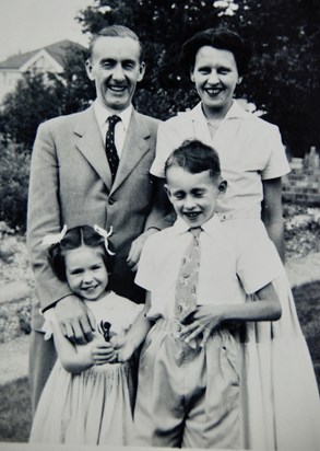 Peter & Pauline, Sue & Tony at 48 c.1955