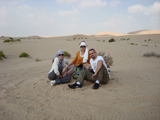 Christmas Day in the desert (2009)