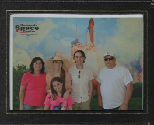 Family Portrait - Kennedy Space Center