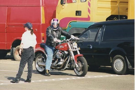 Dad and his bike 3