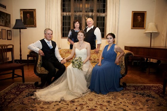 Amy's Wedding  - family posing
