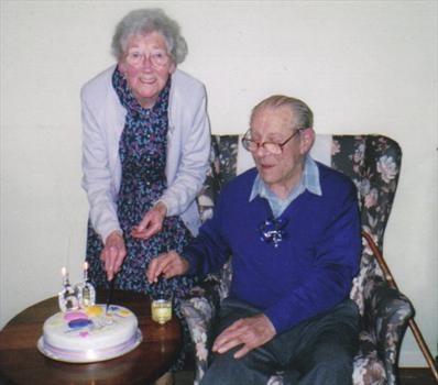 Mum and Dad celebrate their 60th anniversary in 2004