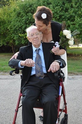 Grandpa getting love