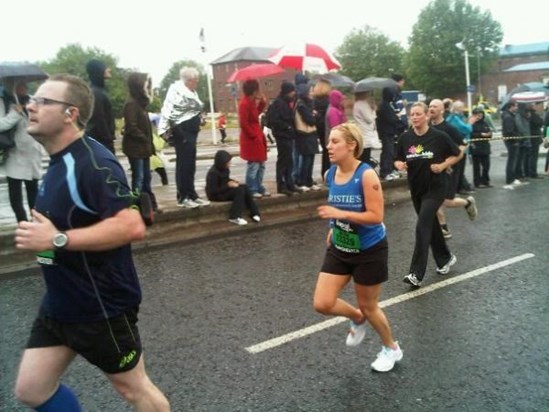 Melissa does the Manchester 10k