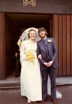 Wedding - 4 April 1972 - St Peter's Gateshead