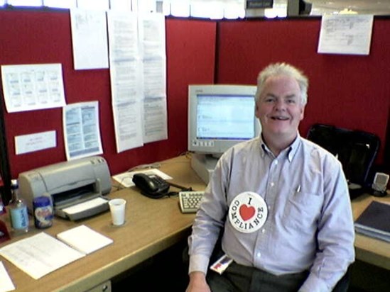 Derek at Work - 2005