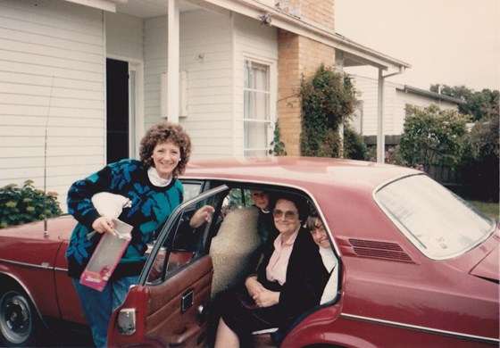 Mums first trip to Australia.       Melbourne         19 11 1986