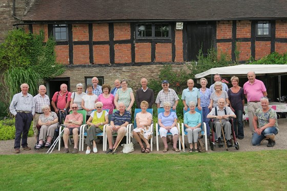 Parkinson's Friendship Group outing to Broadfield Court - July 2016