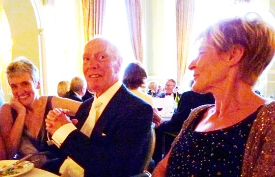Pat, Alan and Eileen at a Parkinson's fundraising event