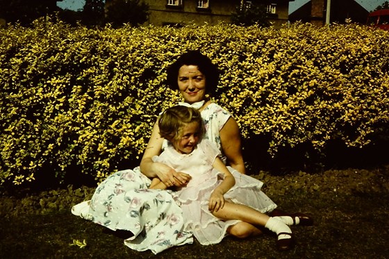 Alan's sister Peggy and her daughter Helen