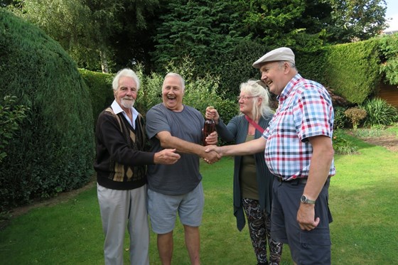 Garden Party - Winners of the golf competition
