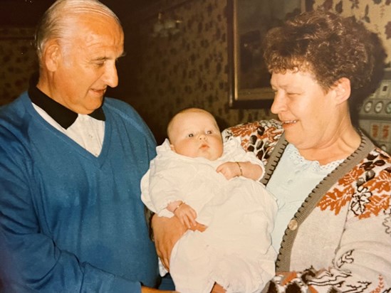 Eileen and Joseph with granddaughter Kiona
