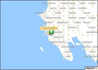 Chukwani map