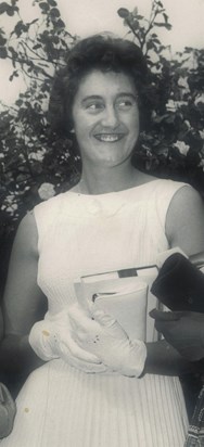 Heather, Prize Giving, United Sheffield Hospitals School of Physiotheraphy, 1958