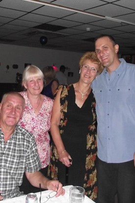 Auntie Gill, Uncle Colin, Mum and Danny x