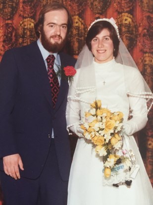 Tony & Linda's wedding (look at that beard! :)