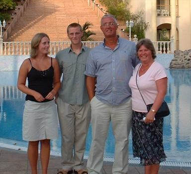 Family Holiday 4 ( the last photo taken of us all together) 2007