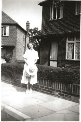 Mum in the late 1940s, but where?