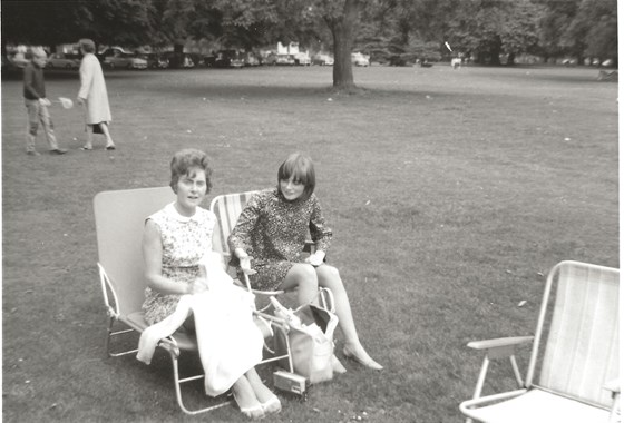 Mum with Susan as a teenager