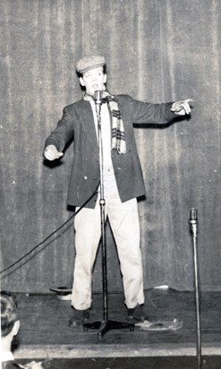 John - Performing on stage   1948-1950?