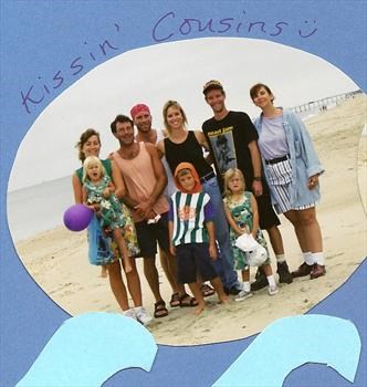 cousins at the beach 1994