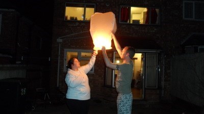 mommy and daddy sending your lantern xx