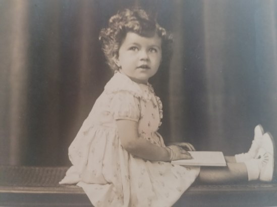 Helen as a young girl