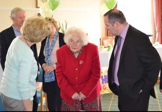 90th birthday celebrations