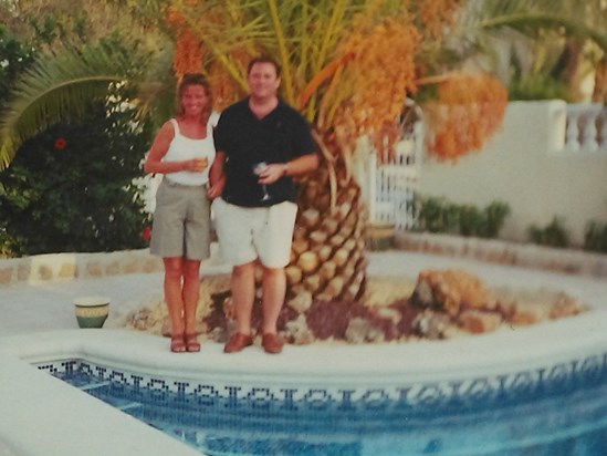 Kevin and Karen Kevins Villa Pool Quesada Spain