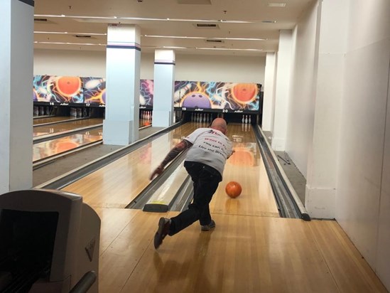 Another thing he loved.... Bowling xx