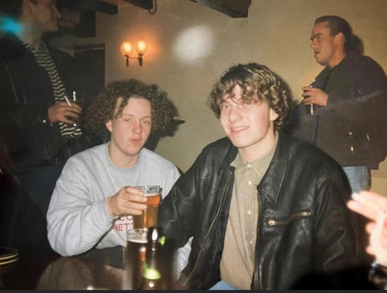 I’ve been looking for these photos everywhere, my friend amber kindly rummaged her lift to find them! This is how I’ll always remember Danny must be 1990’s with Cha and Jim x 
