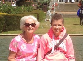 Granny and Meg 💚💚