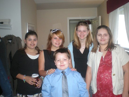 Family forever - cousins for life.....Brooke, Alina, Brittany, Elisha and Andrew
